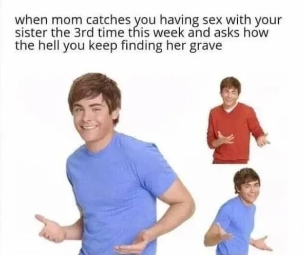 Grave danger - meme