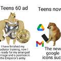 Teens 60 ad vs teens now