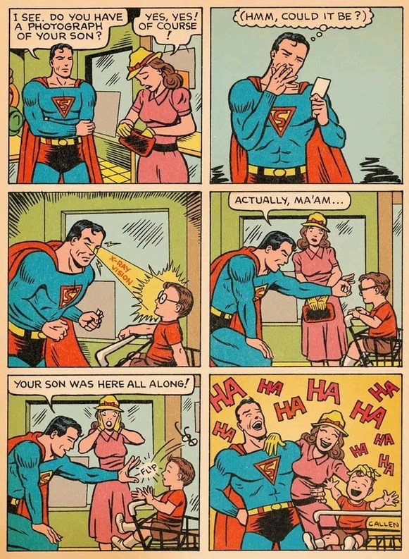 The worst superman joke I have ever seen - meme