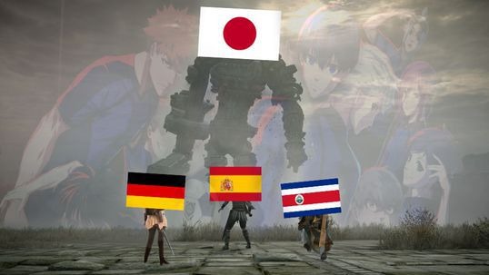 El grupo de España en el mundial con Japón pasando primera de grupo - meme