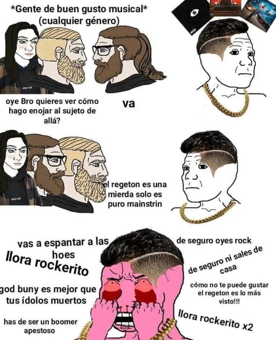 No es por defender rockeros pero... - meme