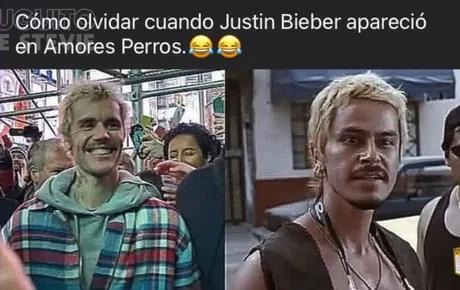 Ese cameo de Justin Bieber en Amores Perros me dejó tocado - meme