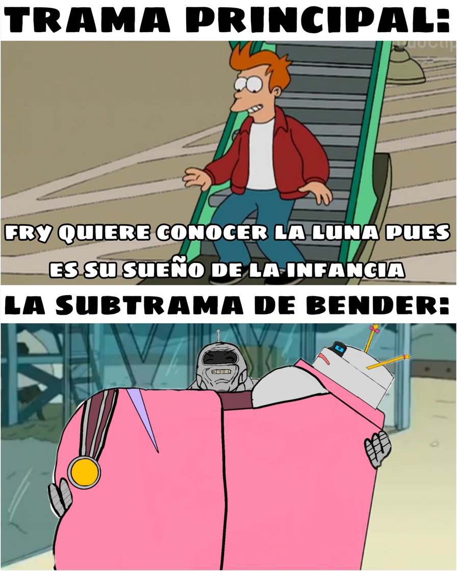 Te voy a ser sincero, Fry - meme