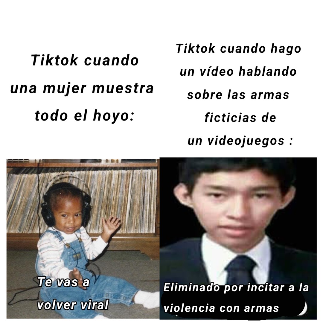 Yo hablé de las armas del gta v pero me borraron el vídeo por incitar a la violencia - meme