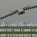 Taylor ‘Private Jet’ Swift