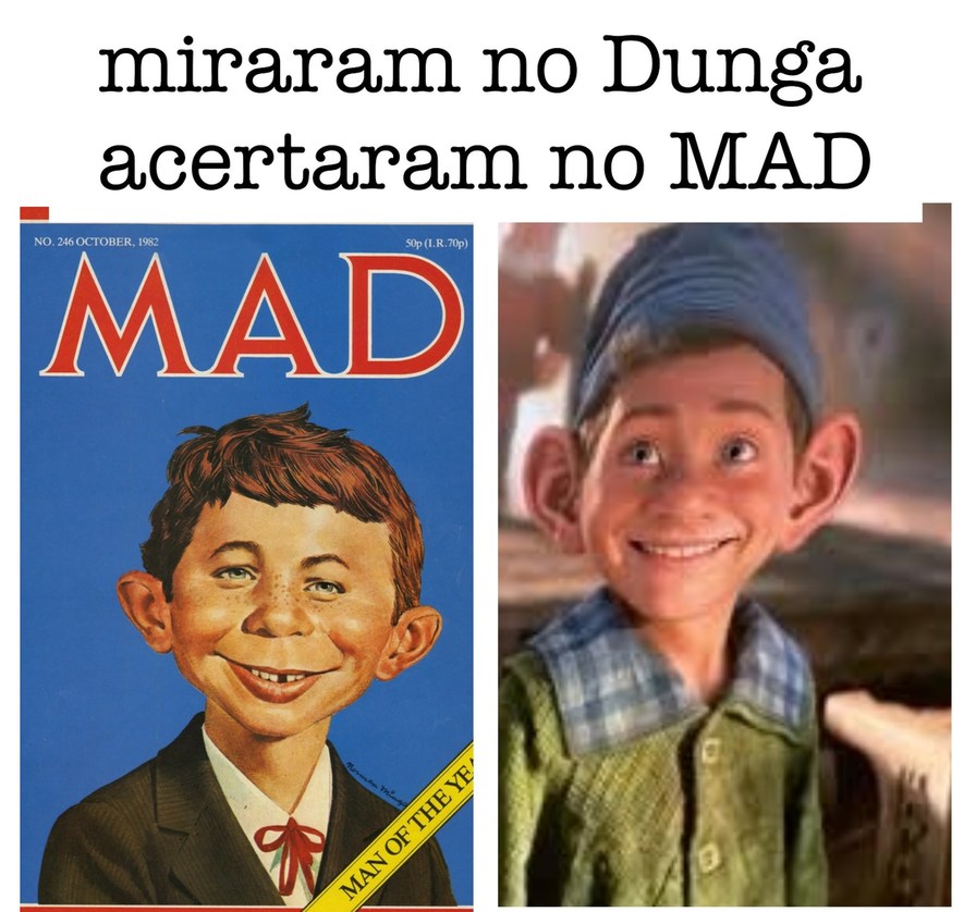 Os sete ah não! - meme