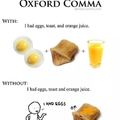Oxford comma for the win!
