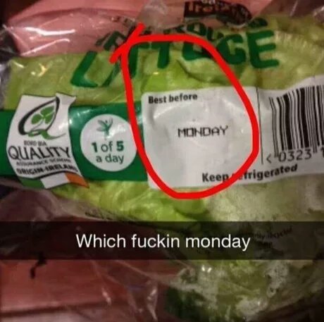 Irish lettuce - meme