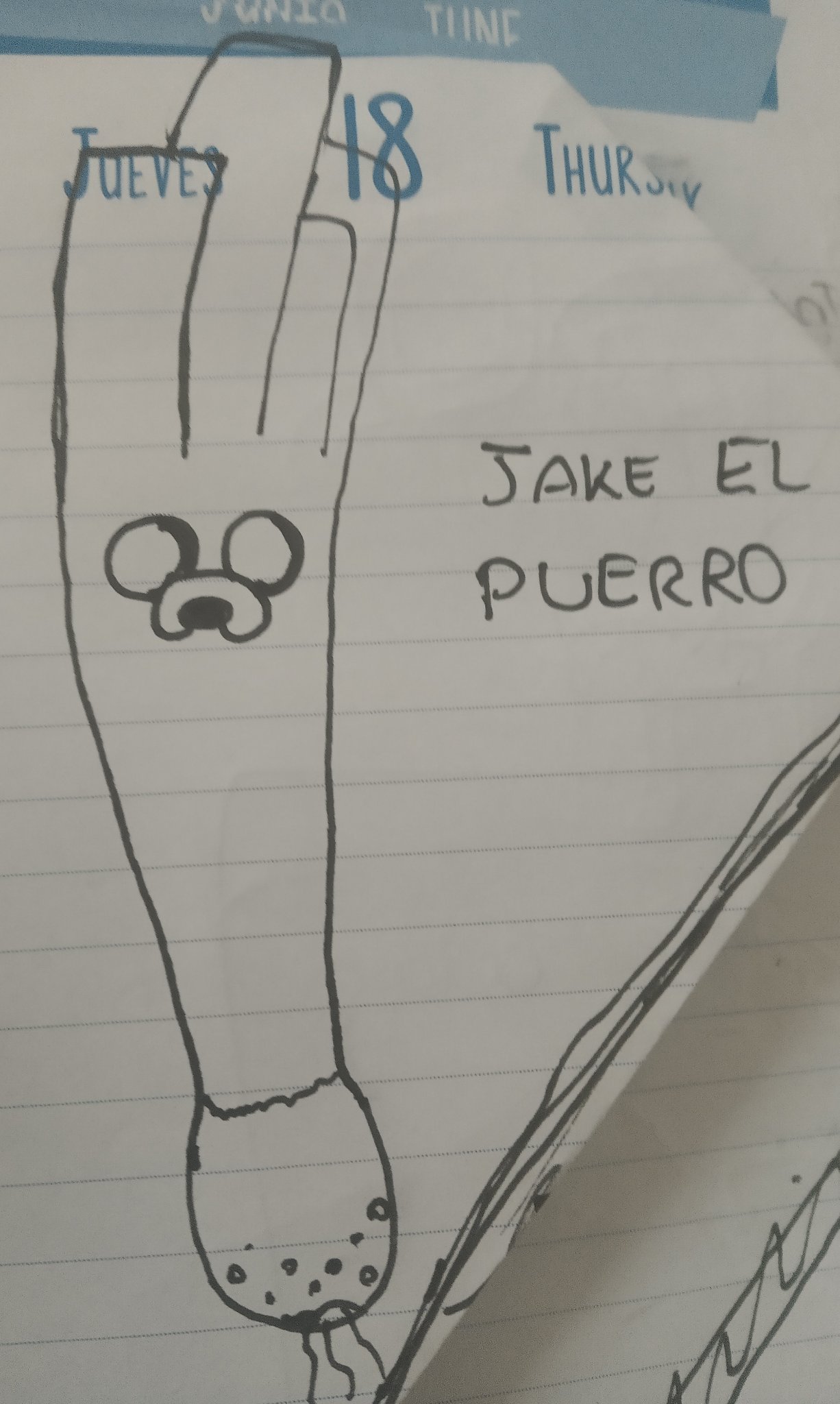 Jake el puerro - meme