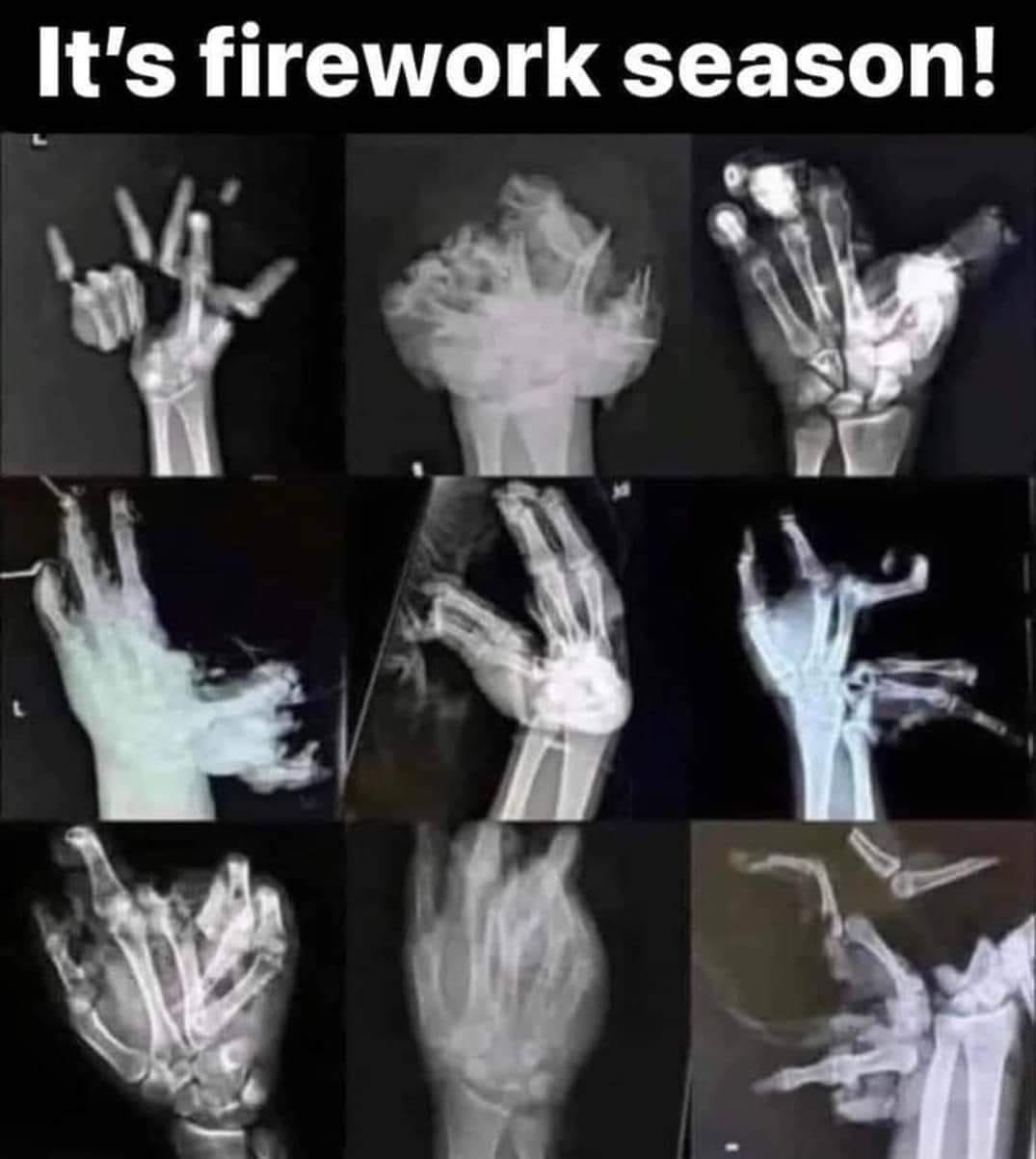 Fireworks season - meme