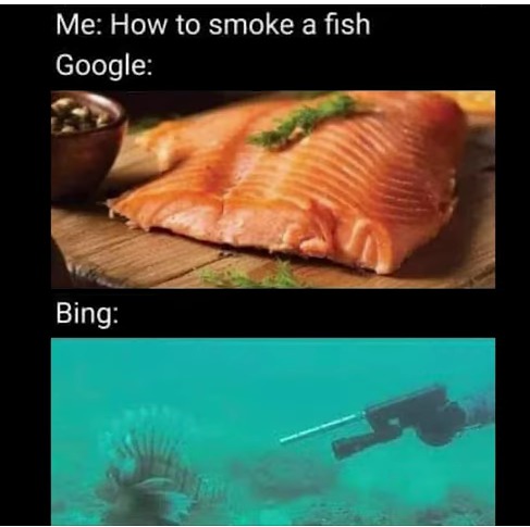 Bing be like - meme