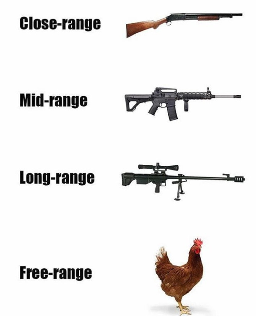 Know your weapons - meme
