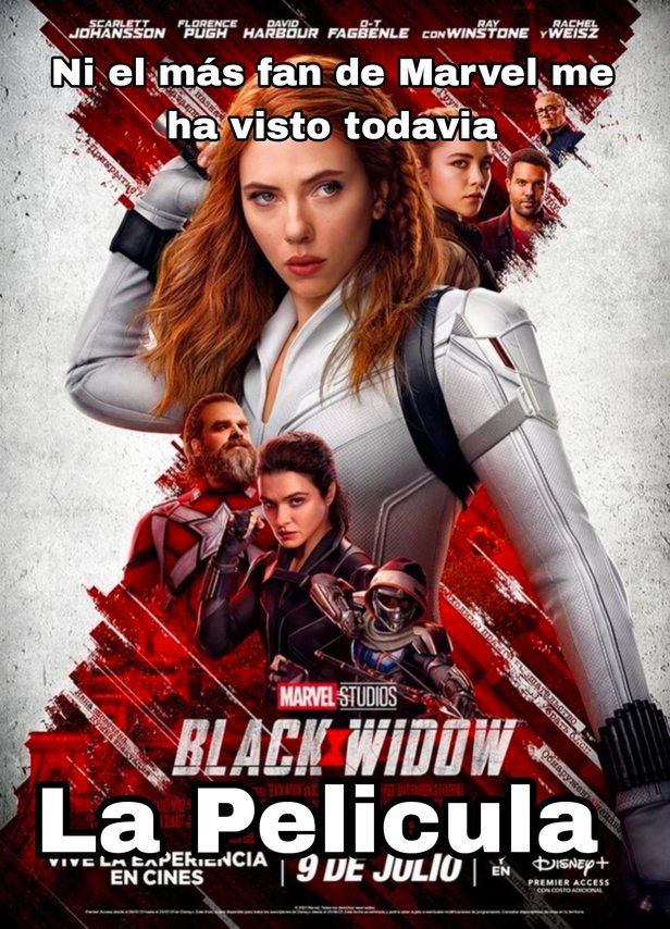 La película más olvidada (y olvidable) del UCM - meme