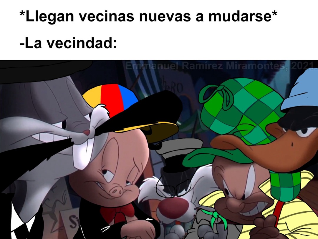 Que guapo se ve silvestre en este momo la ptm - meme