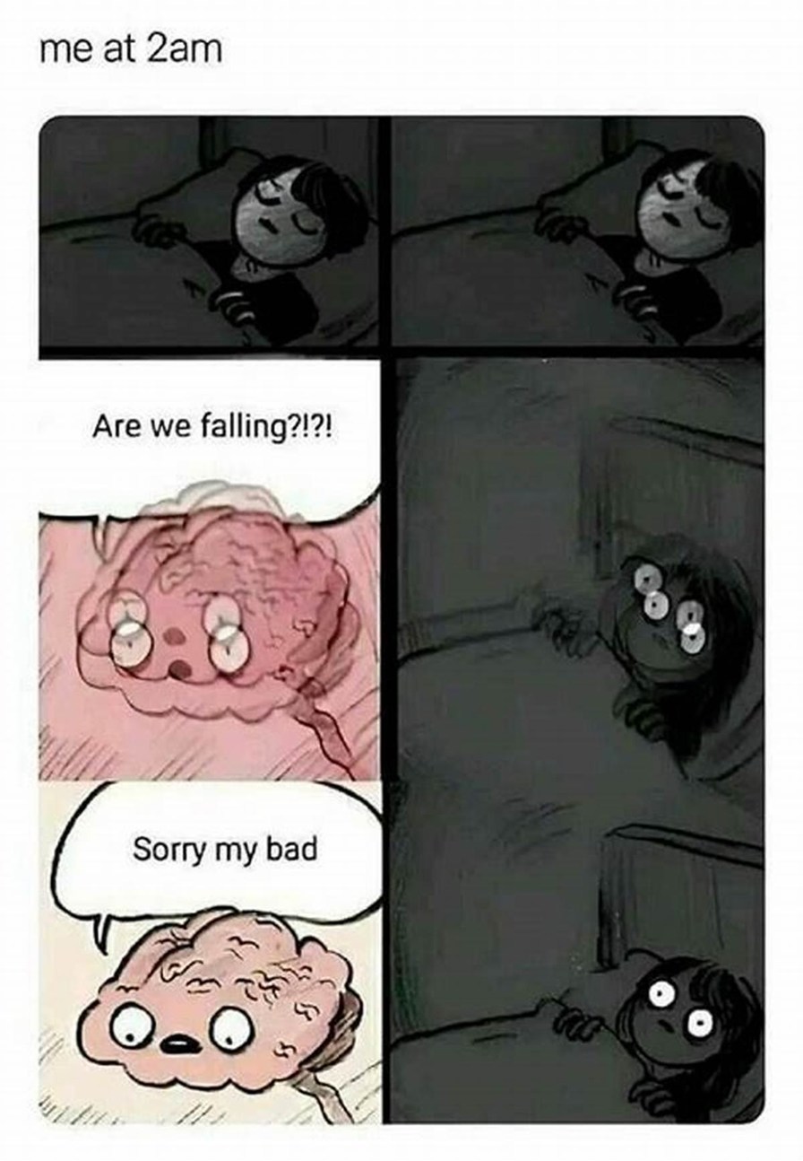 Zam? Wait are we falling? oh sh— my bad - meme