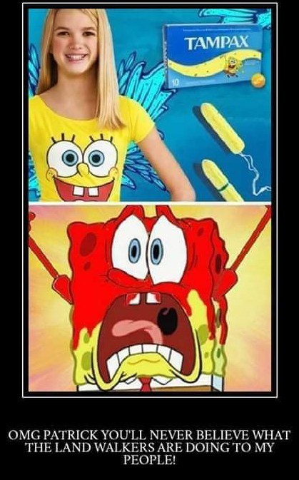 Poor spongebob - meme