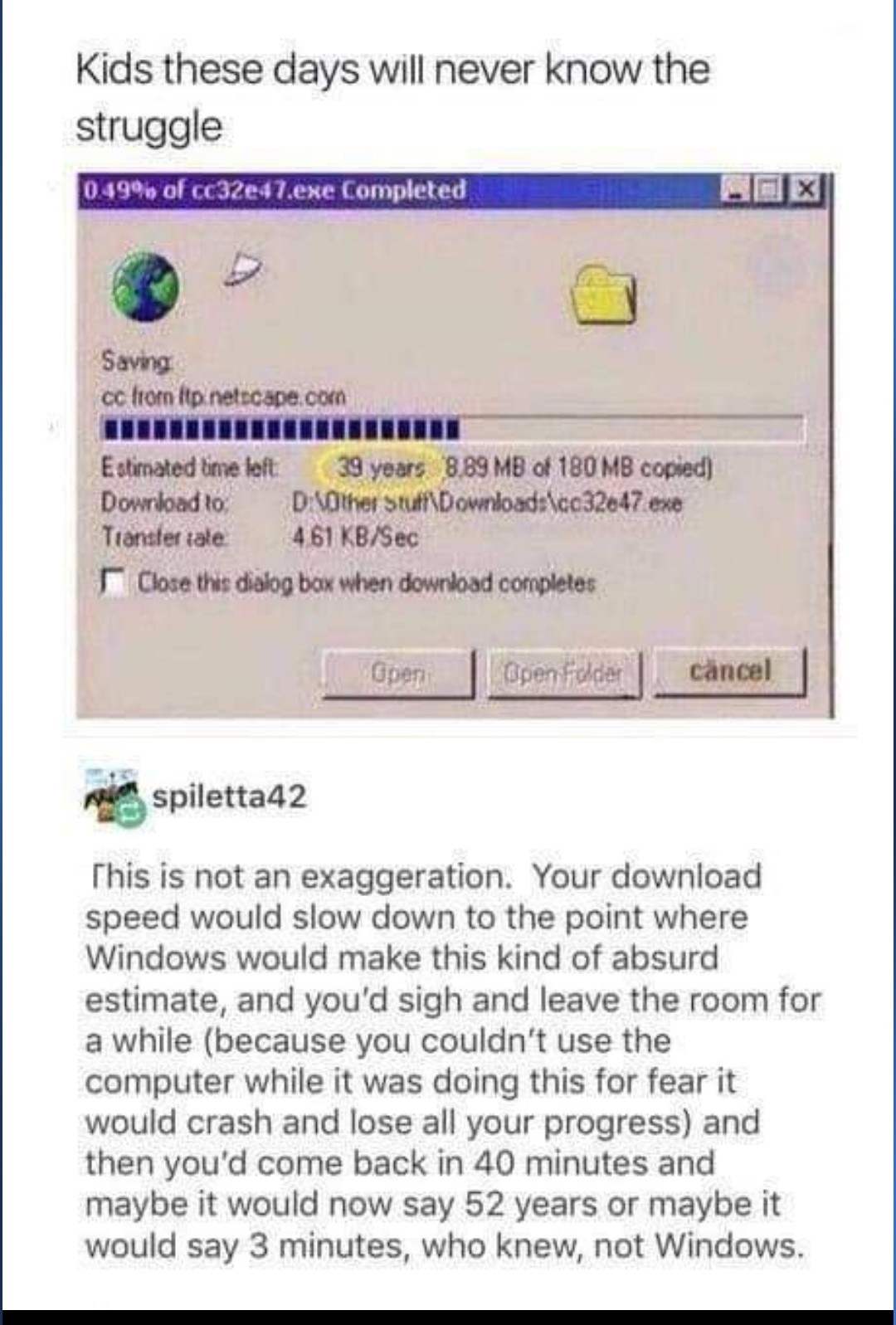Real shit - meme