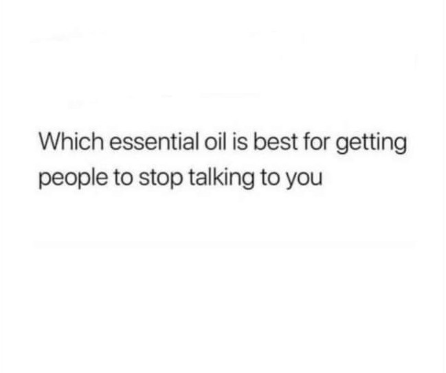 Essential oils are essentially a cult - meme