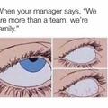 Not a team, a "family"