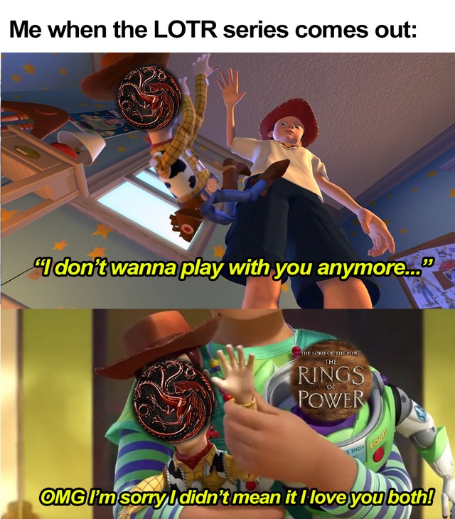 lord of the rings series meme