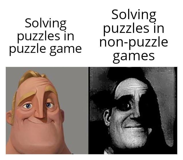 solving puzzles - meme