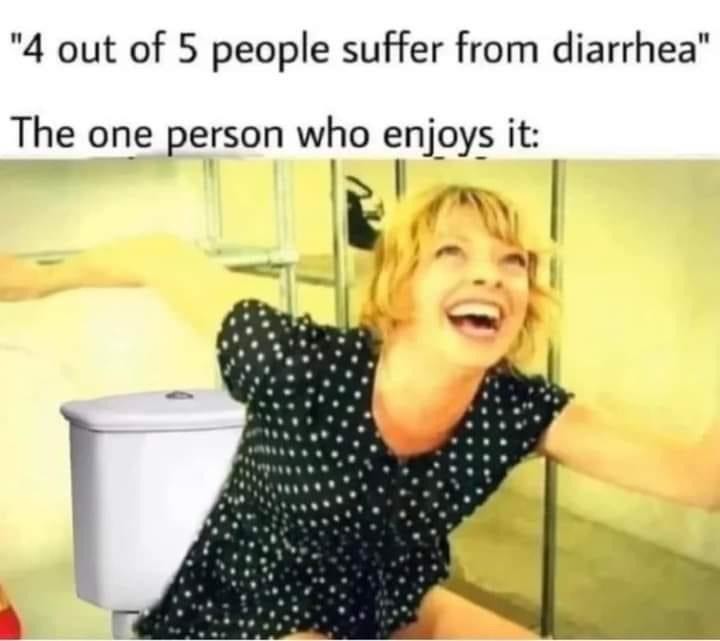 Diarrhea Poll - meme