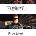 La peor "gamer" // pray= rezar