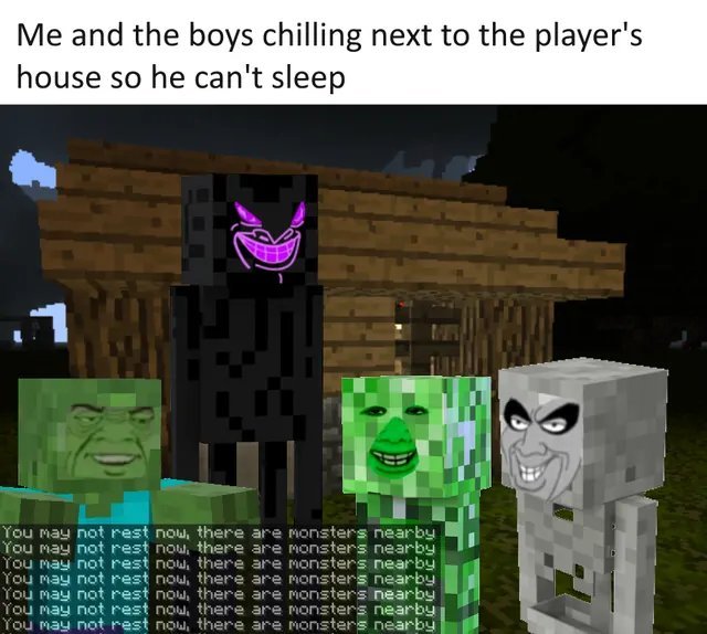 Me and the bois - meme