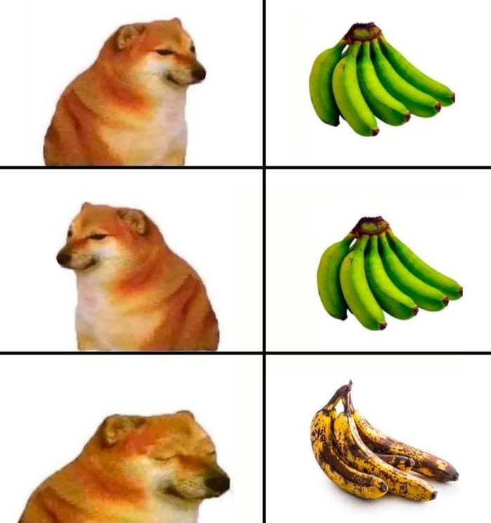 Why bananas why - meme