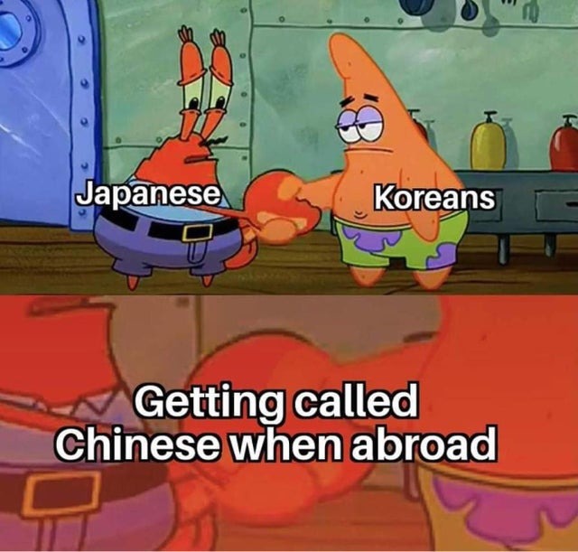 They are all Chinese - meme