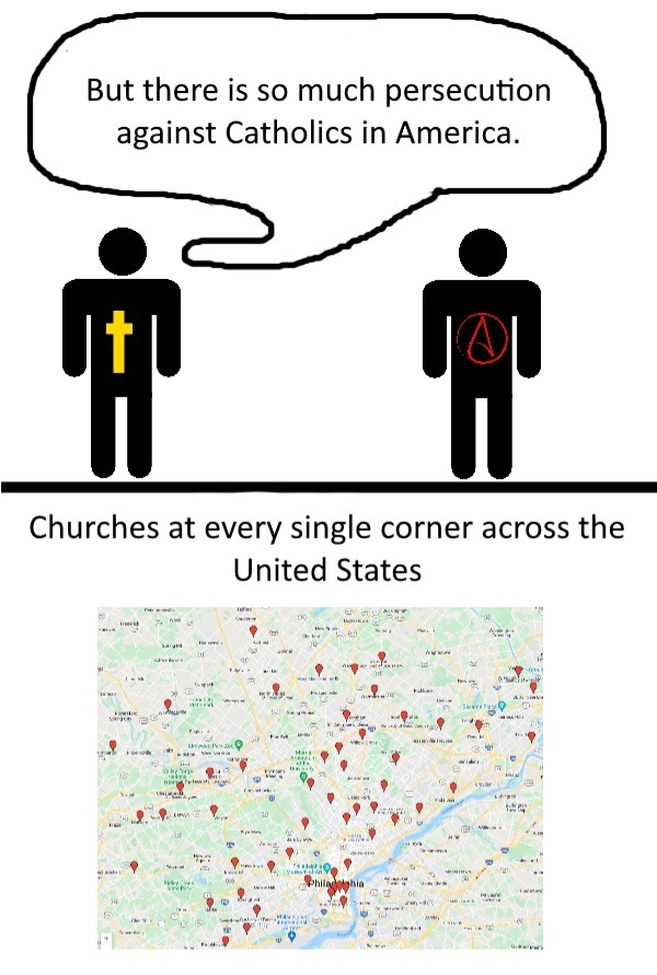 Christians are so oppressed! - meme