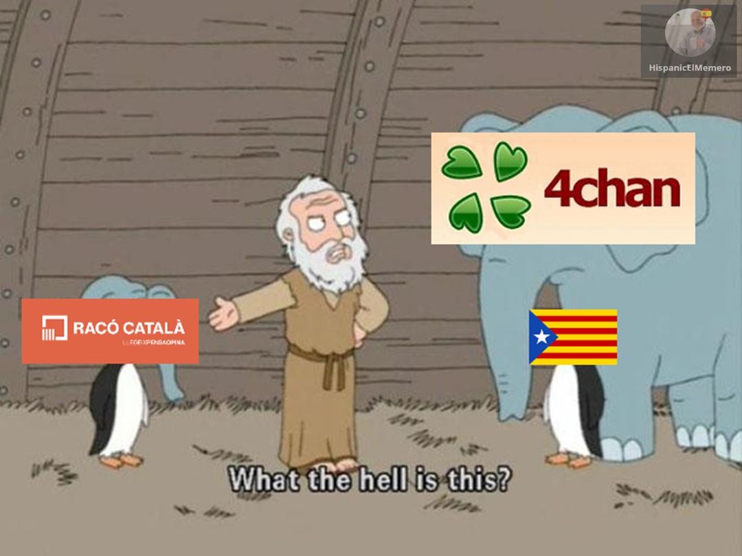 Contexto: Racó Català es una web tipo 4chan/ForoCoches pero catalana y MUY independentista. - meme