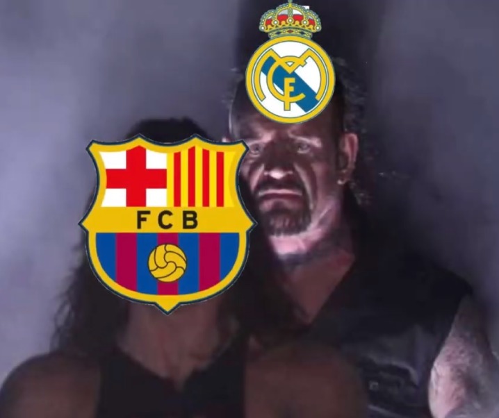 El Real Madrid-Barsa - meme