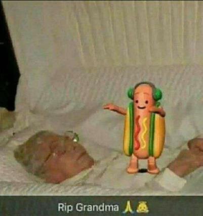 Rip grandma - meme