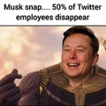 Mr Musk, I don't feel so employed