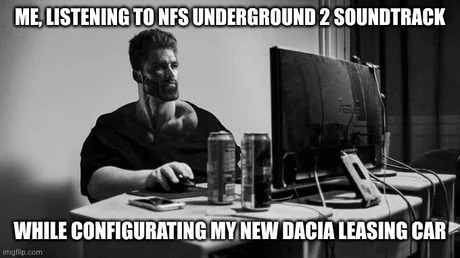 NFS Underground 2 soundtrack - meme