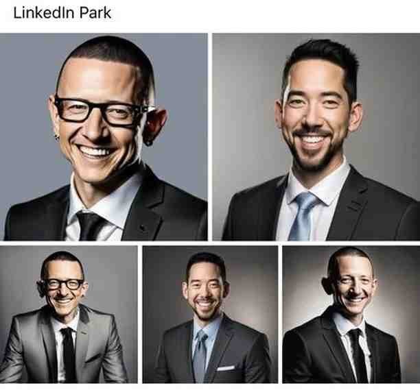 Linkedin Park - meme
