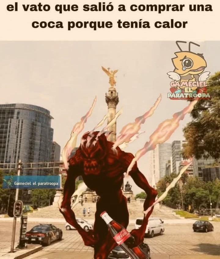No me molesta el calor como tal, el sol es el que me tuesta la piel - meme