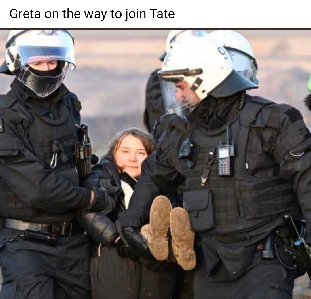 Greta off - meme