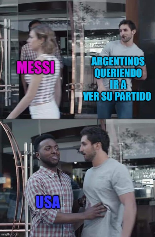 Messi ya va como Barbie - meme