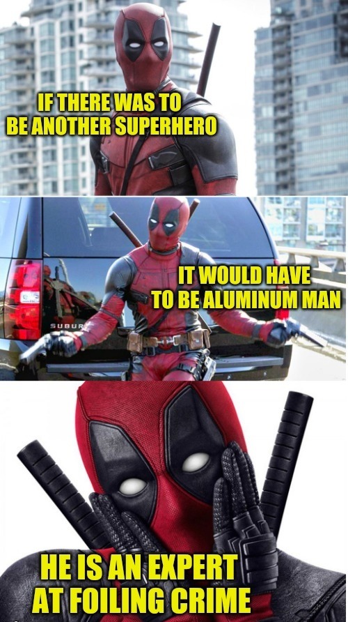 Aluminium man... - meme