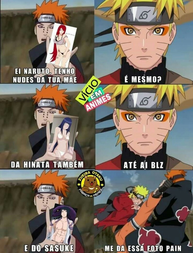 meu nome e naruto uso craque meme