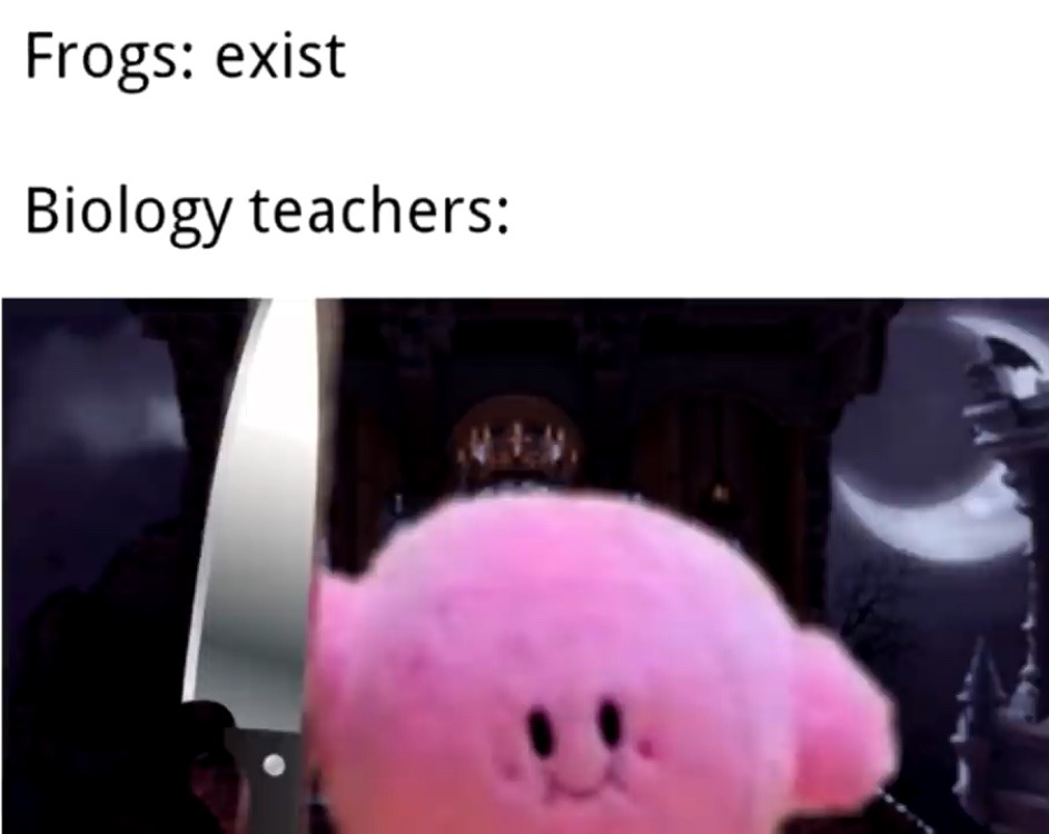 who can think of something more terrifying than Kirby with a knife? - Meme  by elpico994 :) Memedroid