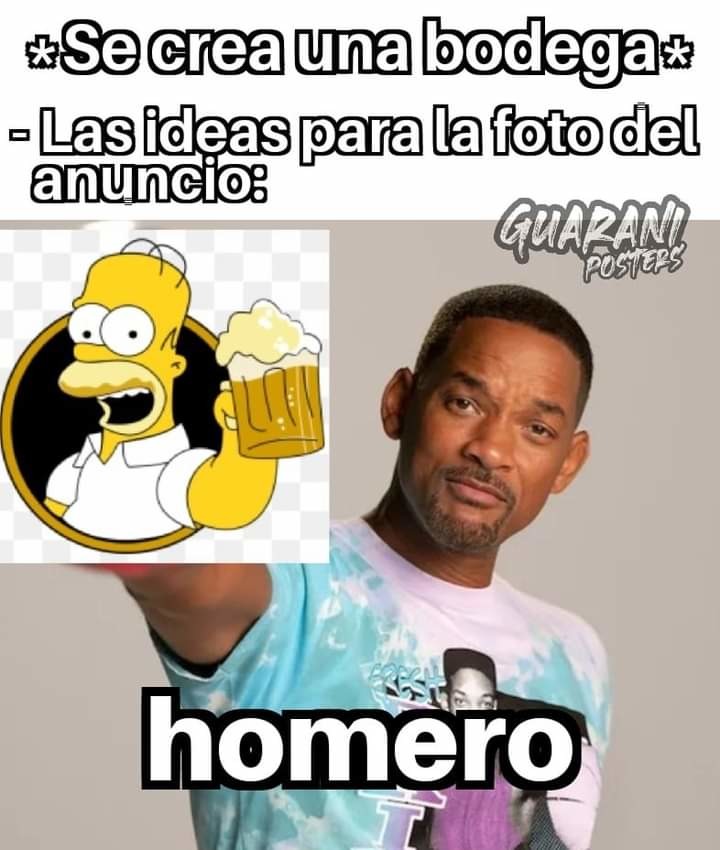 Homero o Barney - meme