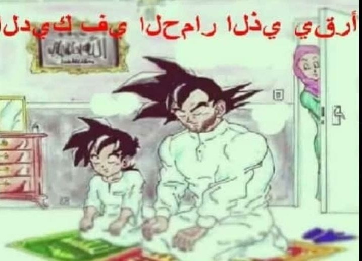 Goku no le gana a Allah - meme