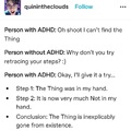 Here is another ADHD meme