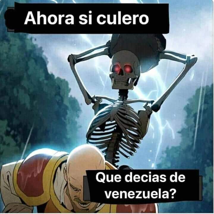 Que dijiste de venezuela - meme