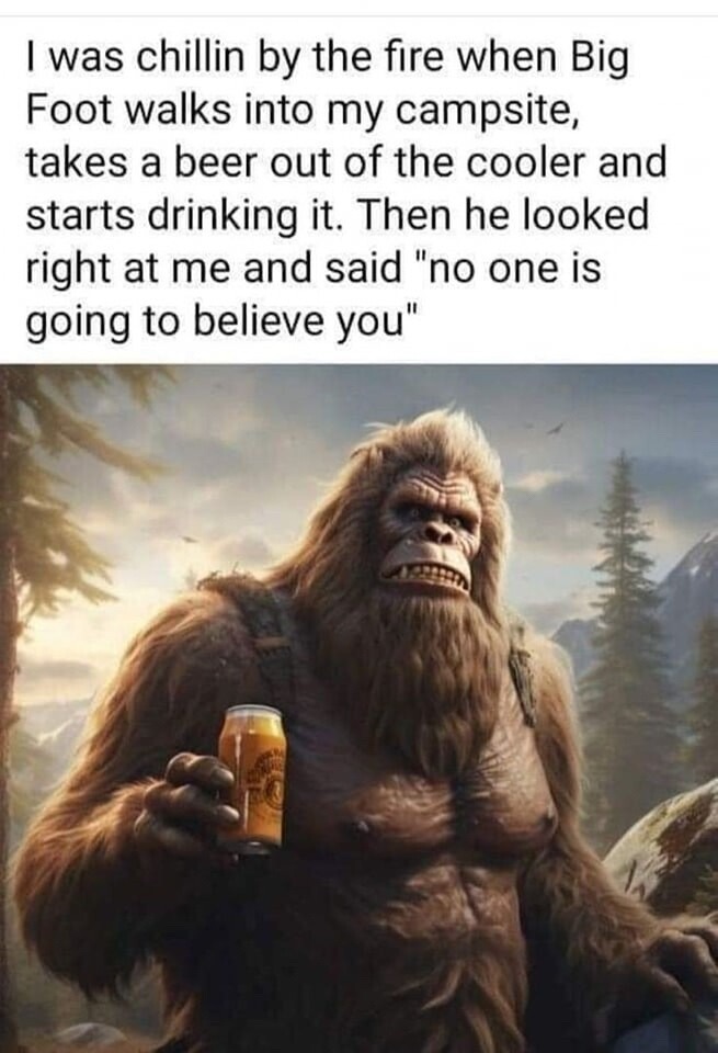 Bigfoot - meme
