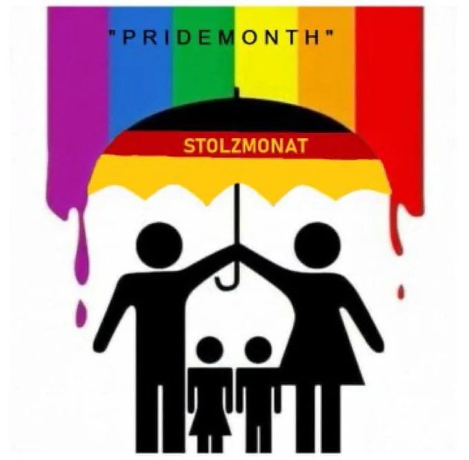 Stolz statt pride - meme