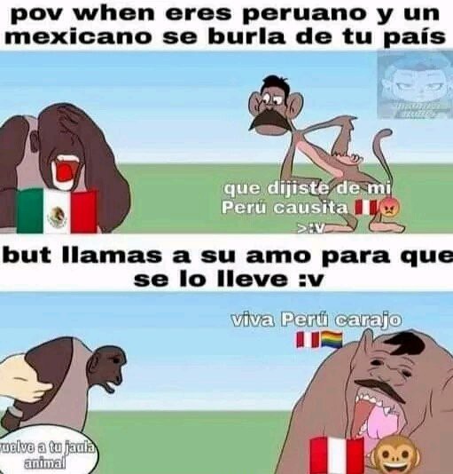 Don Ramón se volvió peruano :o - meme